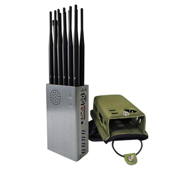 JAMMER GPS FOR MOBILE PHONES GSM LTE 5G AND WIFI INTERNET – 12 ANTENNAS