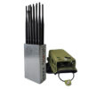 JAMMER GPS FOR MOBILE PHONES GSM LTE 5G AND WIFI INTERNET – 12 ANTENNAS