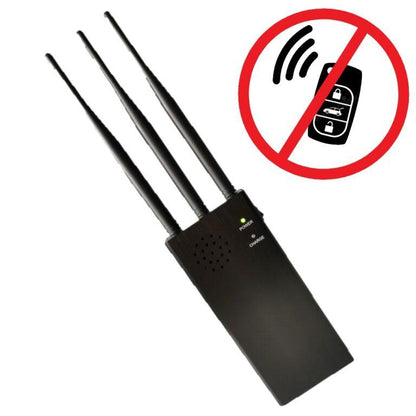 CAR REMOTE, GARAGE DOOR AND ALARM SIGNAL JAMMER