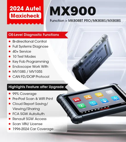 2 AUTEL MaxiCheck MX900