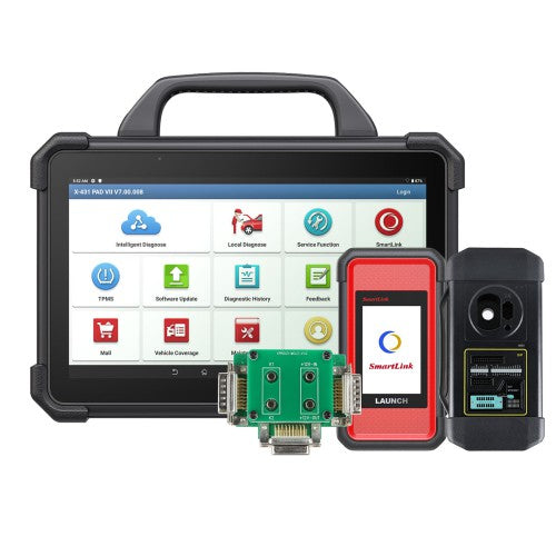 24071917213757996443 2025 LAUNCH X431 PAD VII Elite & X-Prog 3 GIII with MCU3 Adapter – Advanced Diagnostic, Immobilizer & Key Programming Bundle + FREE CRP123X